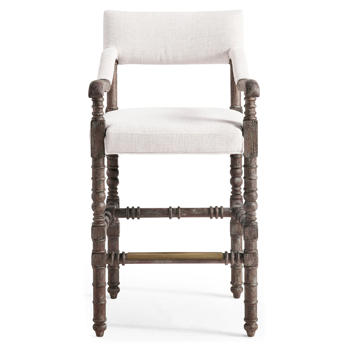 Jonathan Charles Caldera Oscura Dark Arm Chair Bar Stool