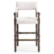 Jonathan Charles Caldera Oscura Dark Arm Chair Bar Stool