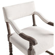 Jonathan Charles Caldera Oscura Dark Arm Chair Bar Stool