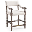 Jonathan Charles Caldera Oscura Dark Arm Chair Counter Stool
