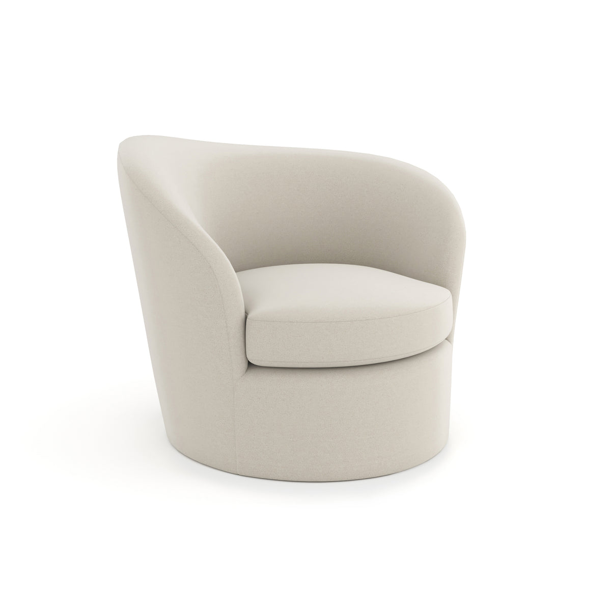 Caracole Upholstery Quasi Swivel Chair