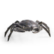 Jonathan Charles Dark Bronze Crab Statue