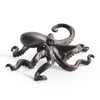 Jonathan Charles Antique Dark Bronze Octopus Statue