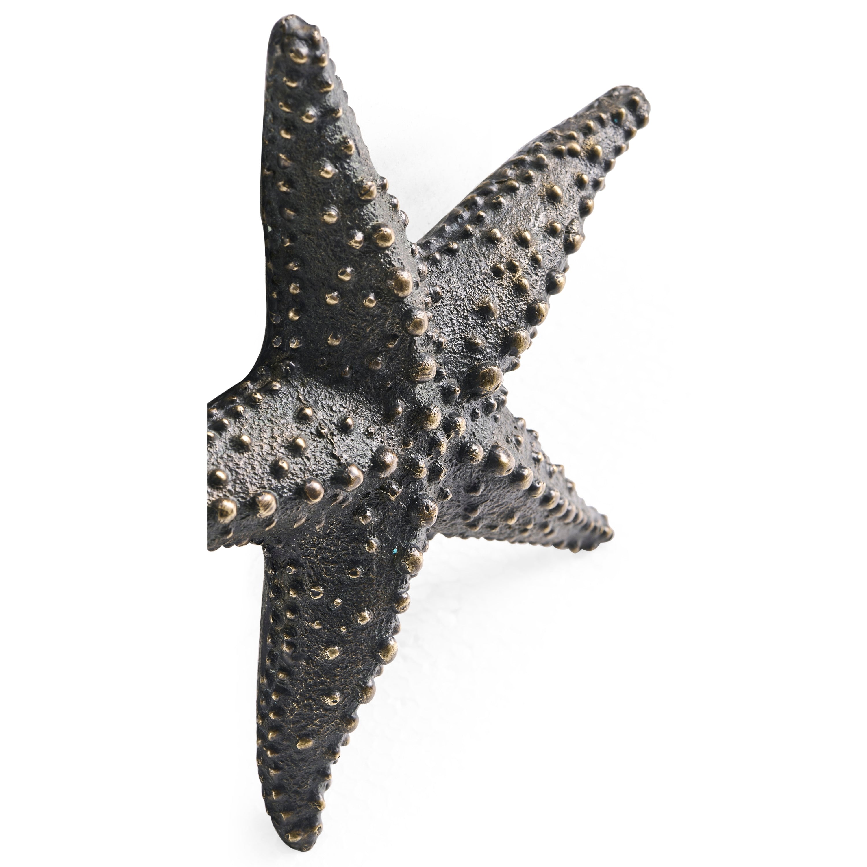 Jonathan Charles Dark Bronze Starfish Statue