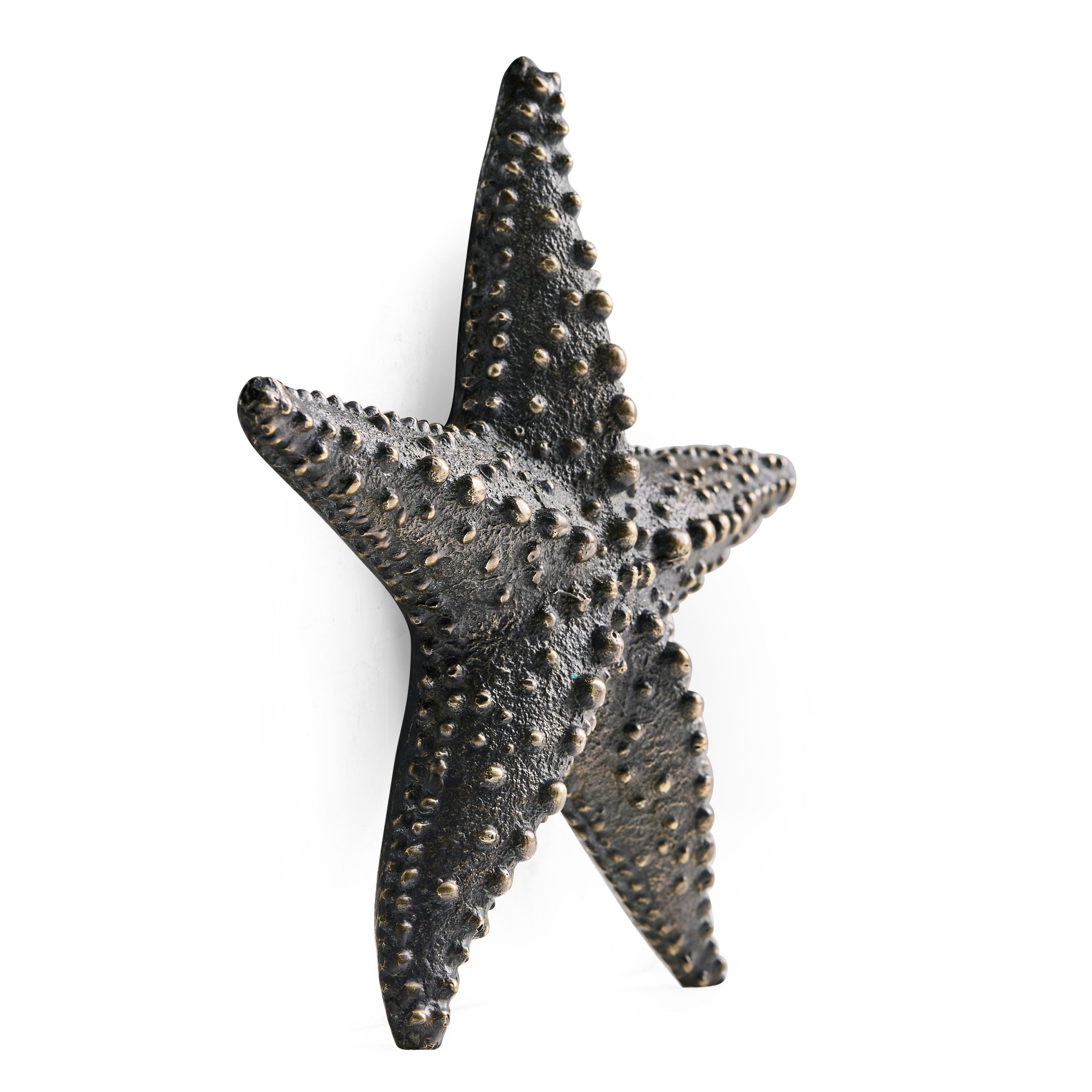 Jonathan Charles Dark Bronze Starfish Statue