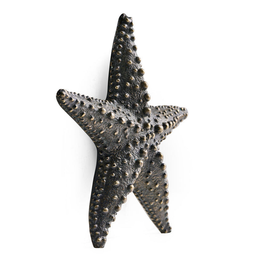 Jonathan Charles Dark Bronze Starfish Statue