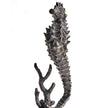 Jonathan Charles Antique Dark Bronze Seashorse Statue
