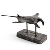 Jonathan Charles Manta Ray Bronze Statue