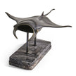 Jonathan Charles Manta Ray Bronze Statue