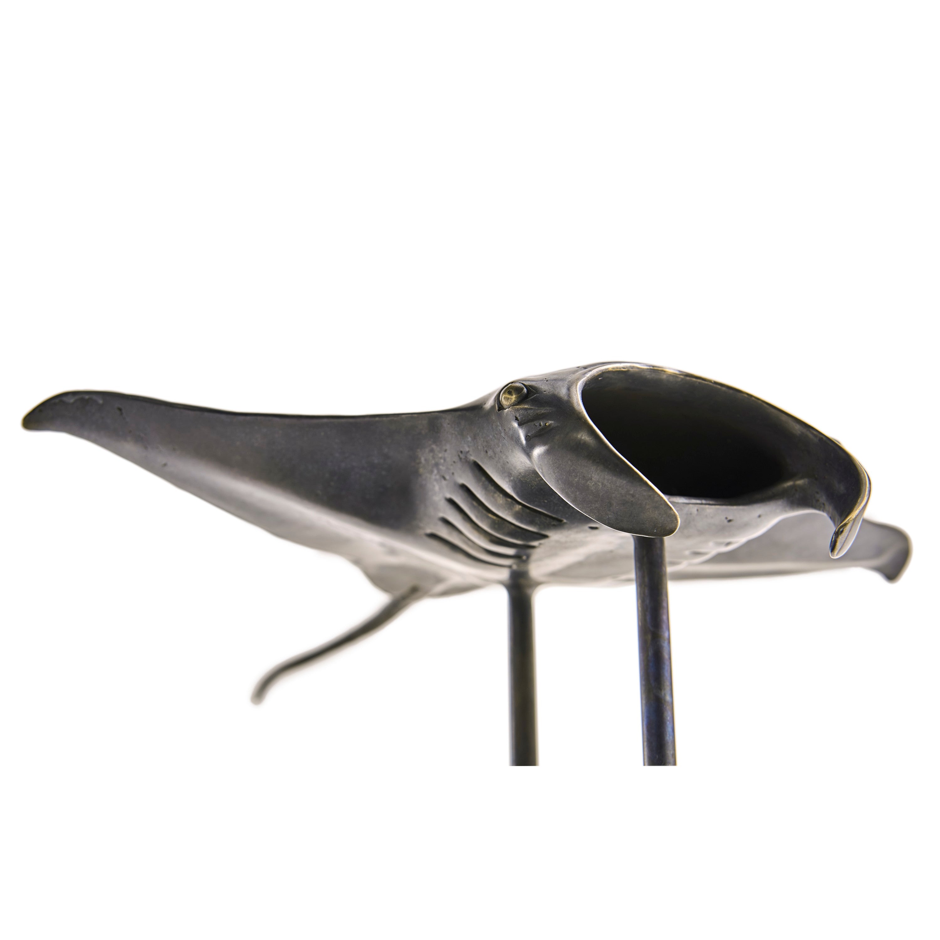 Jonathan Charles Manta Ray Bronze Statue