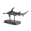 Jonathan Charles Hammerhead Shark C Shape Bronze Statue