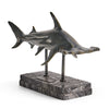 Jonathan Charles Hammerhead Shark Bronze Statue