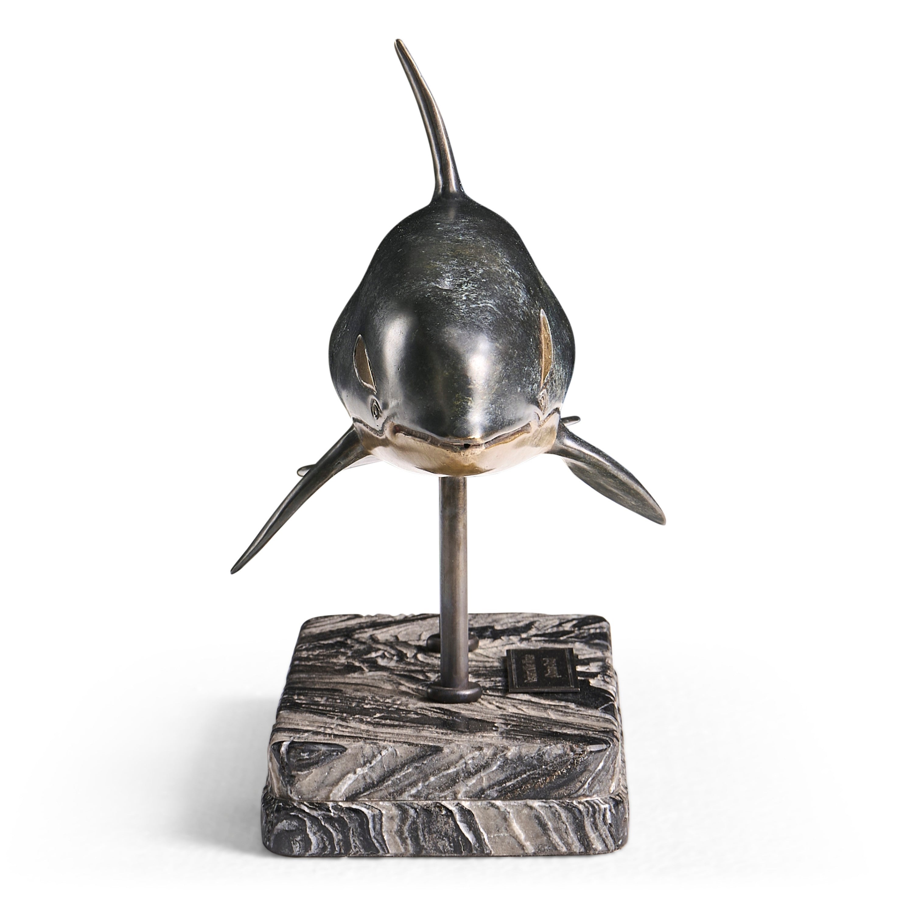 Jonathan Charles Killer Whale Bronze Statue