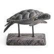 Jonathan Charles Sea Tortoise Bronze Statue