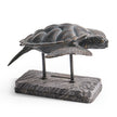Jonathan Charles Sea Tortoise Bronze Statue
