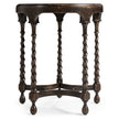 Jonathan Charles Orsman Ebonized Round Side Table