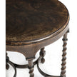 Jonathan Charles Orsman Ebonized Round Side Table