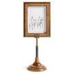 Jonathan Charles Caramel Walnut Picture Frame Stand