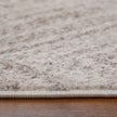 Feizy Vancouver 39NPF Modern Geometric Rug in Ivory/Tan/Brown