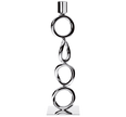 Christofle Vertigo Silver-Plated Candlestick Holder