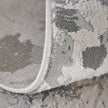 Feizy Micah 3336F Modern Abstract Rug in Silver/Gray/White
