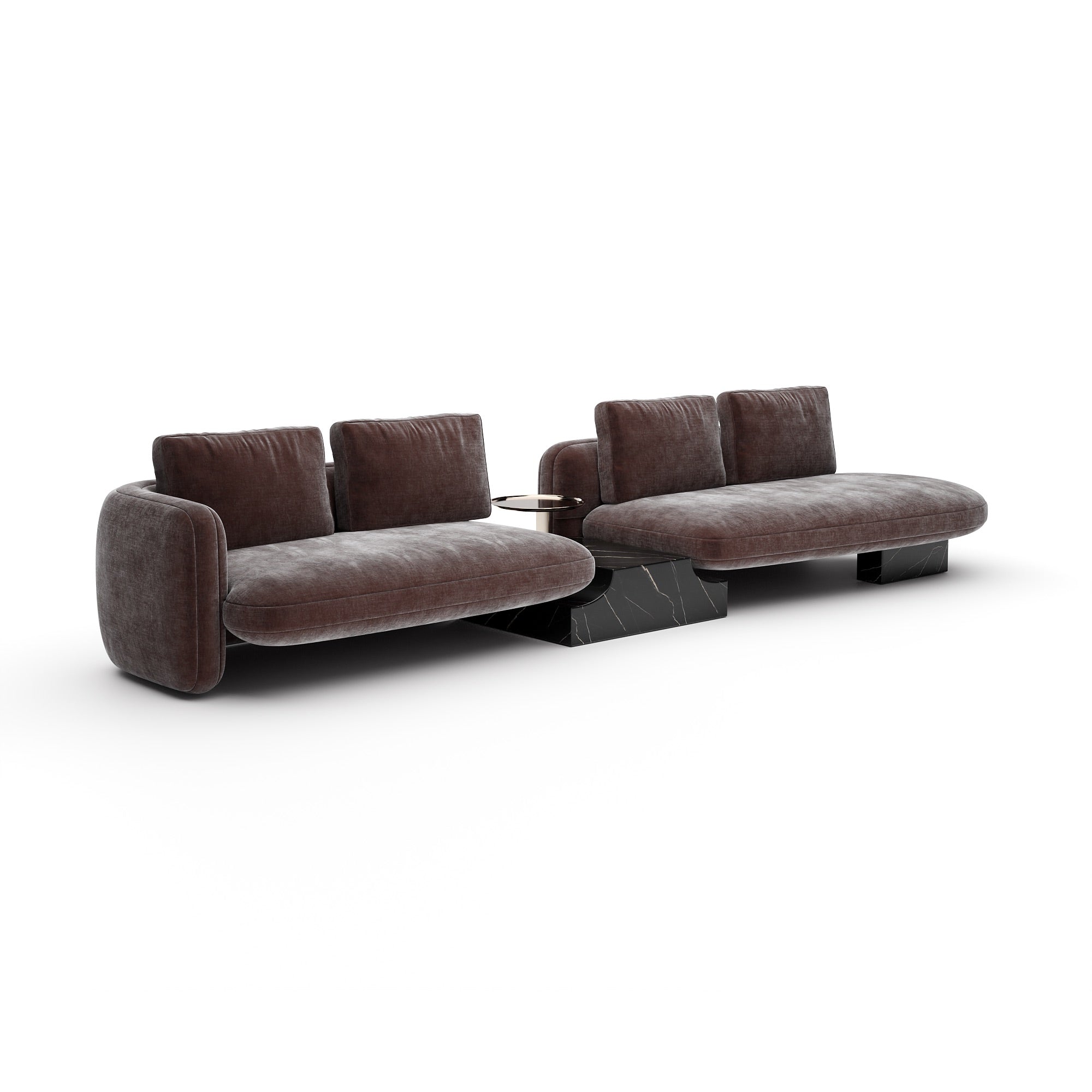 Caracole Overlap Sectional