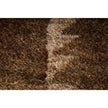 Feizy Agape 69HAF Modern Abstract Rug in Brown/Ivory