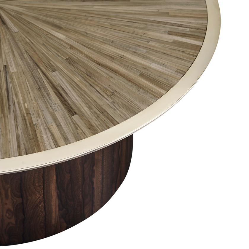 Jonathan Charles Terra Round Cocktail Table