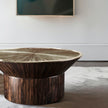 Jonathan Charles Terra Round Cocktail Table