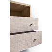 Jonathan Charles Keel Raffia Nightstand