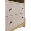 Jonathan Charles Keel Raffia Nightstand