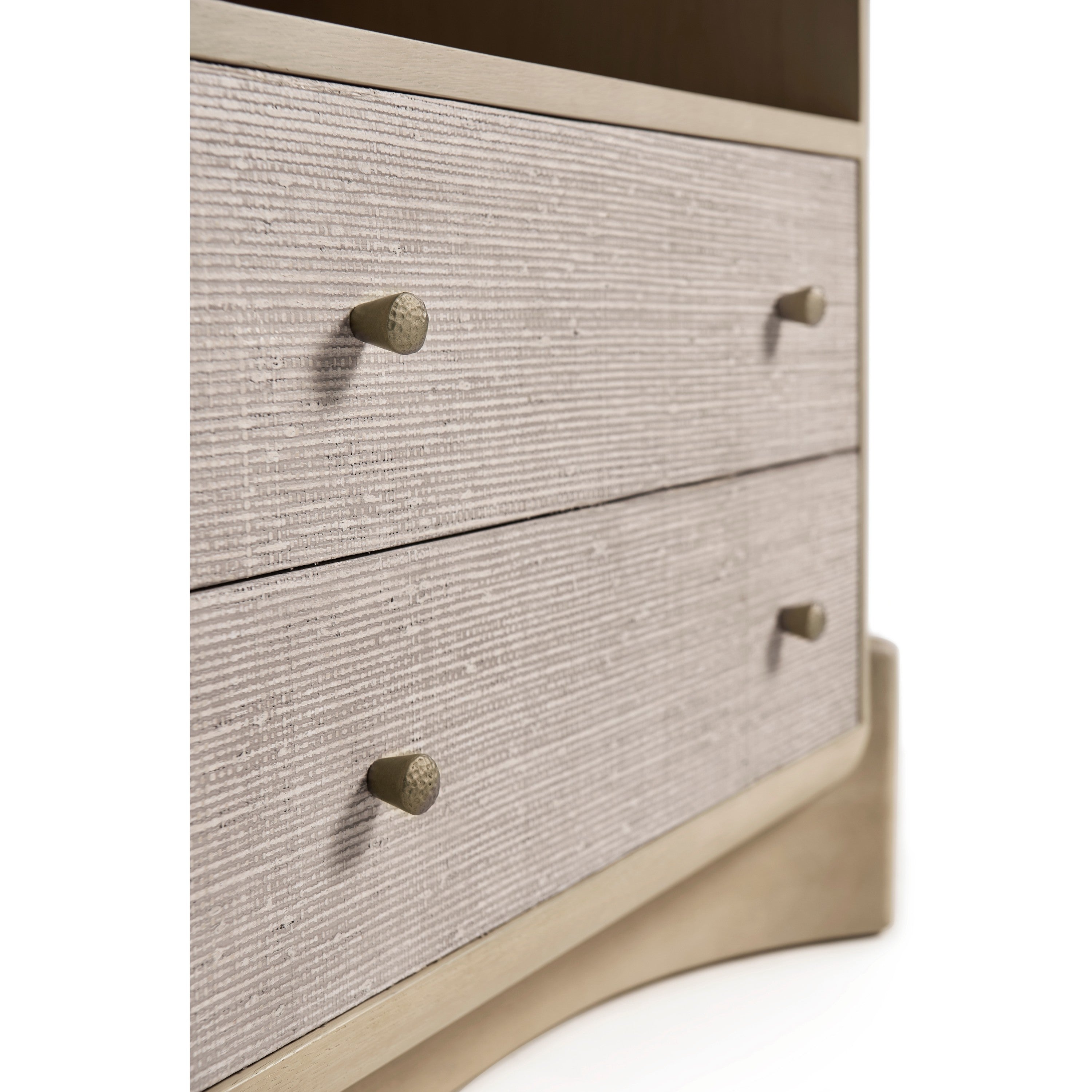 Jonathan Charles Keel Raffia Nightstand