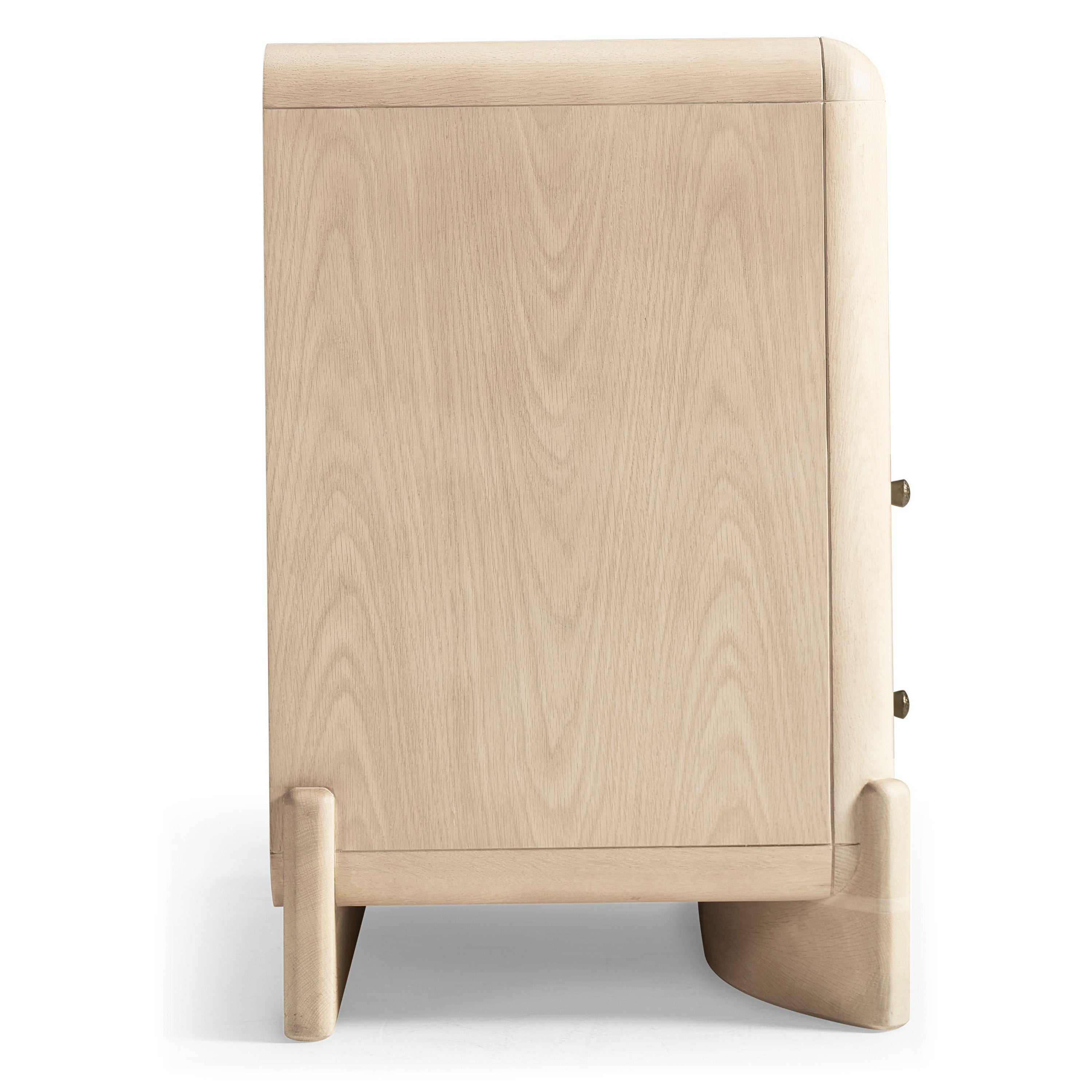 Jonathan Charles Keel Raffia Nightstand