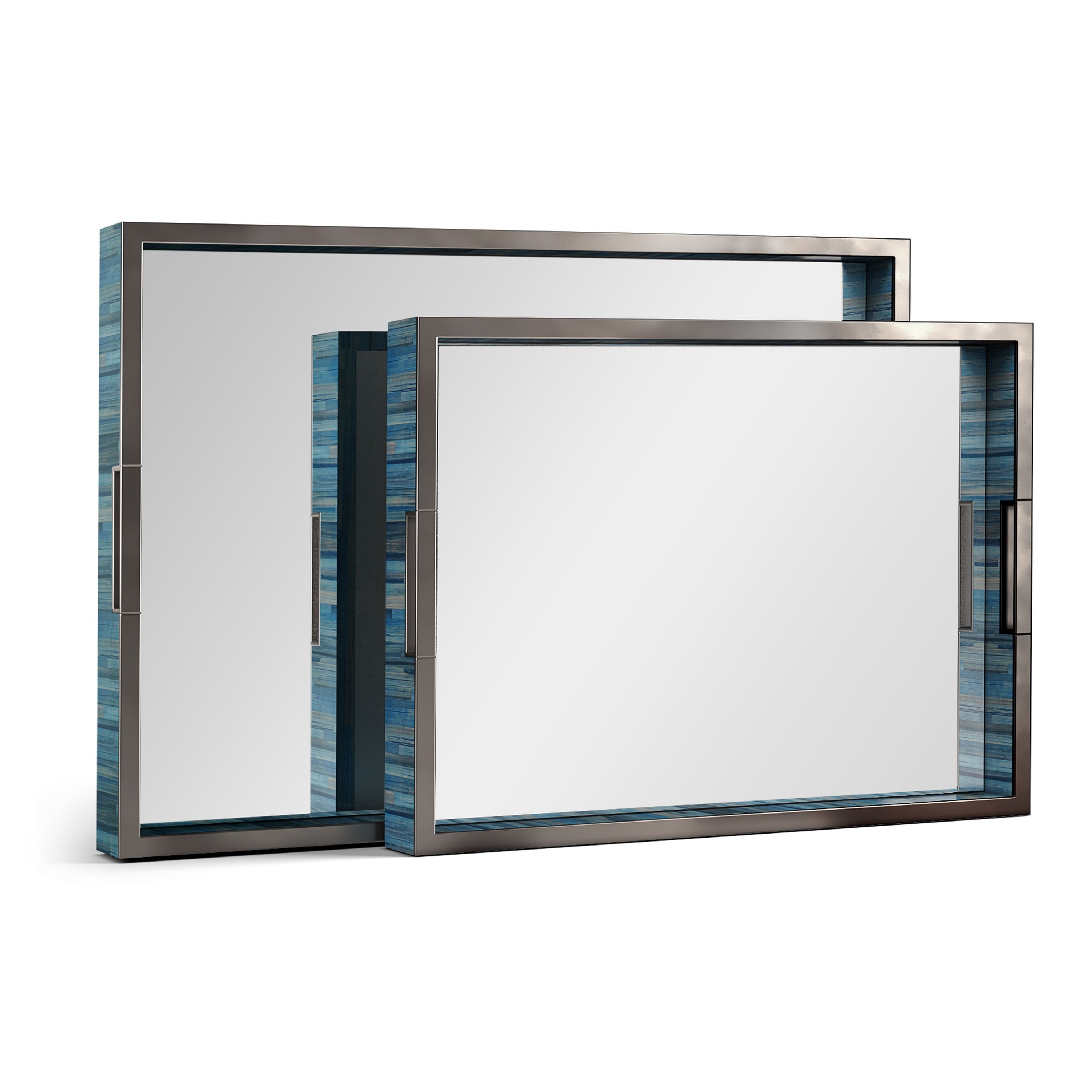 Jonathan Charles Rectangular Tray Set of 2