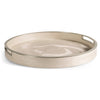 Jonathan Charles Tidepool Round Tray Set of 2