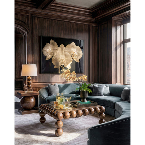 Jonathan Charles Orb Side Table