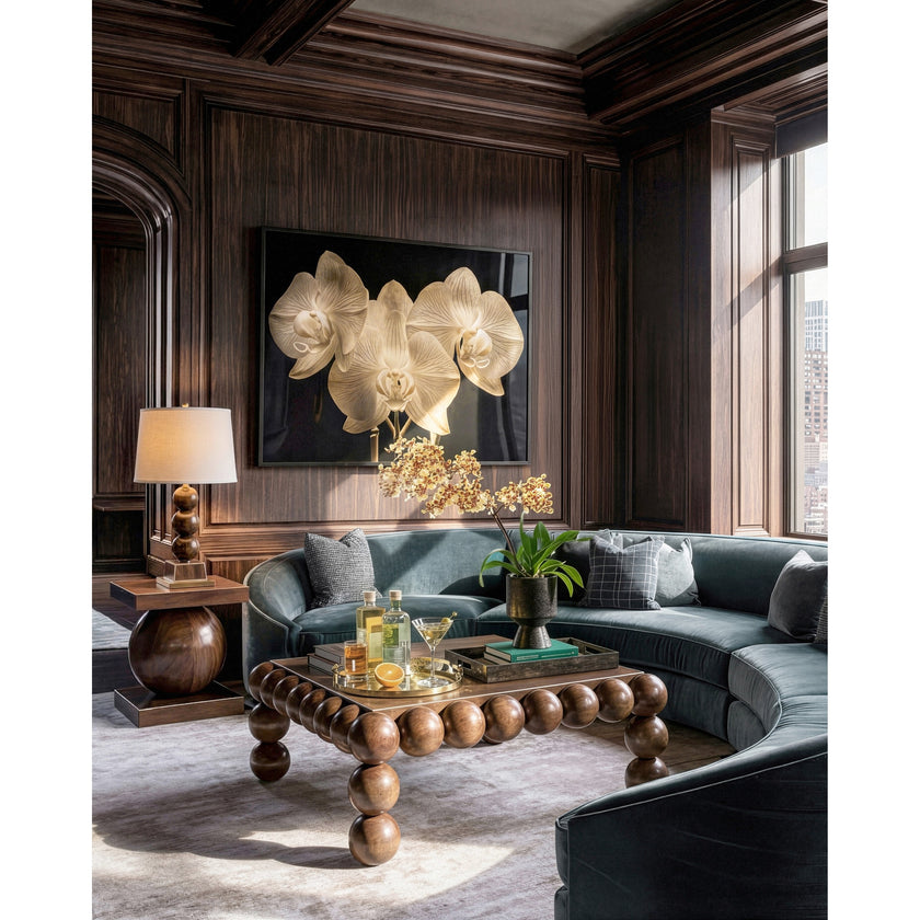 Jonathan Charles Orb Side Table