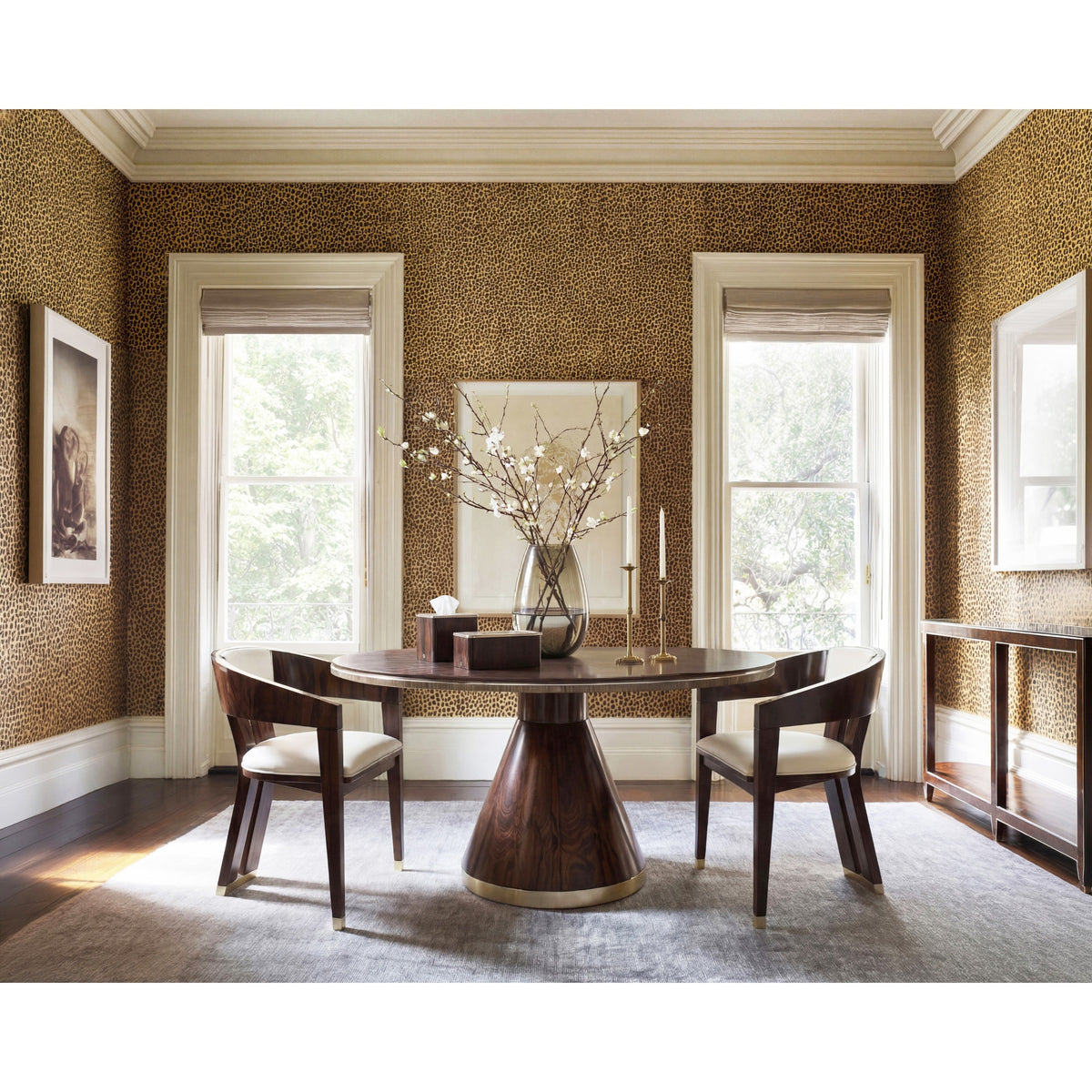 Jonathan Charles Terra Ziricote Dining Chair