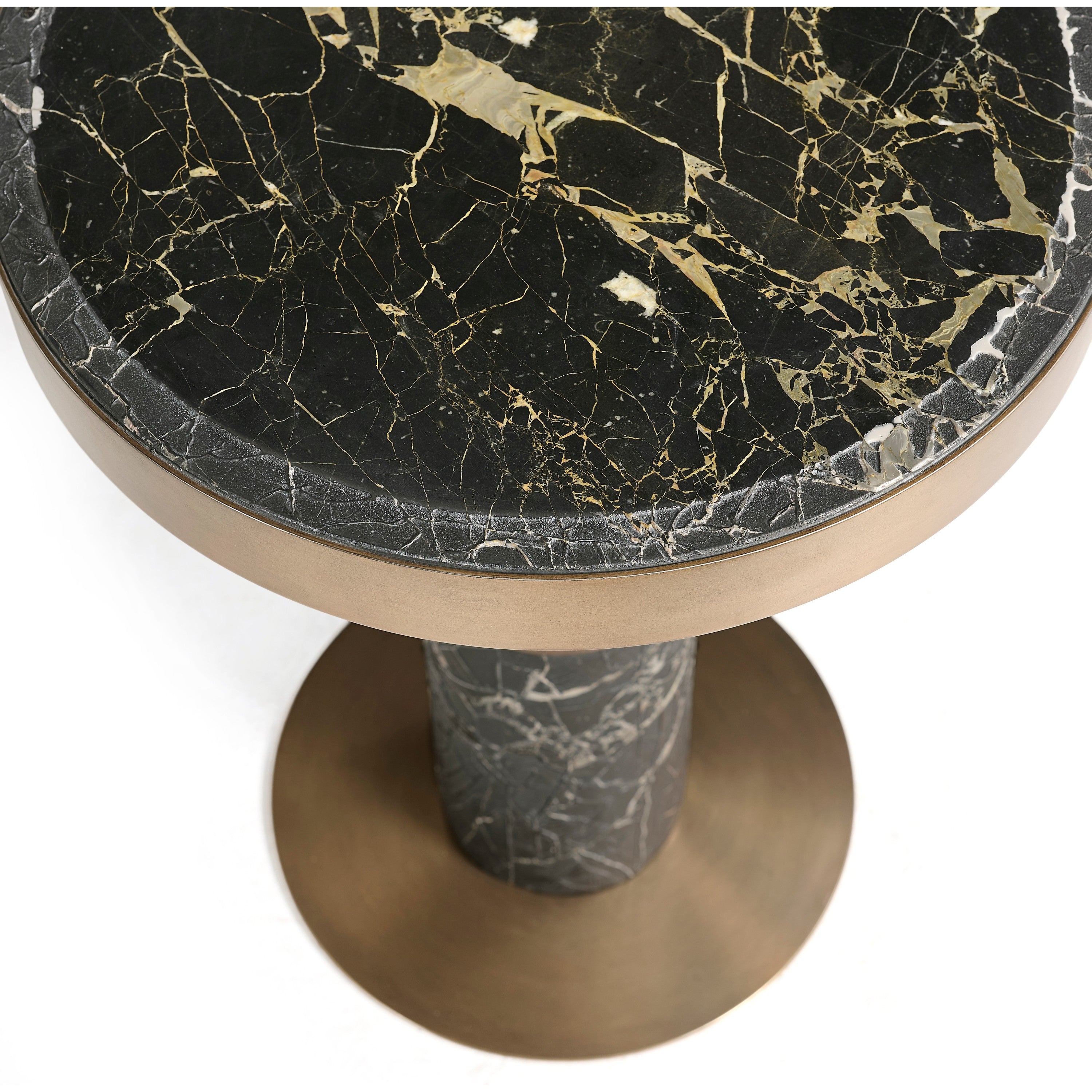 Jonathan Charles Nova Round Accent Table