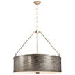 Jonathan Charles Diel Drum Chandelier
