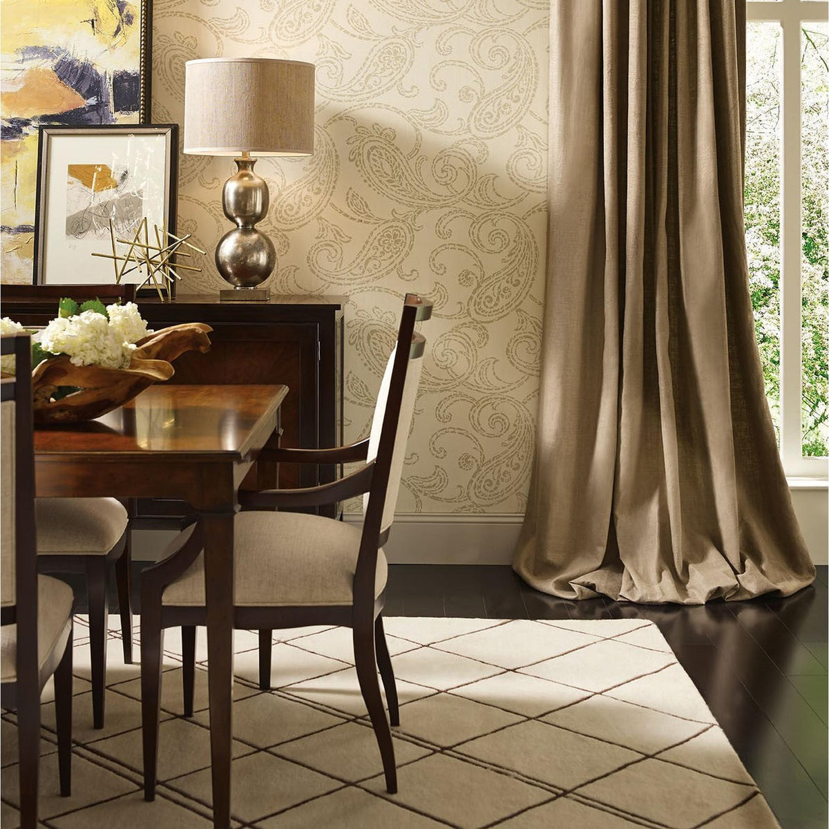 Woodbridge Furniture Addison Upholstered Arm Chair