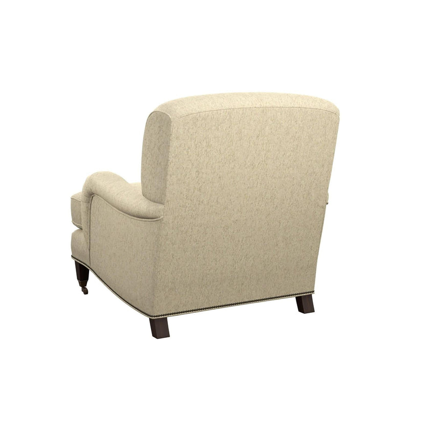 Barclay Butera Featured Upholstery Sydney Chair With Brass Casters