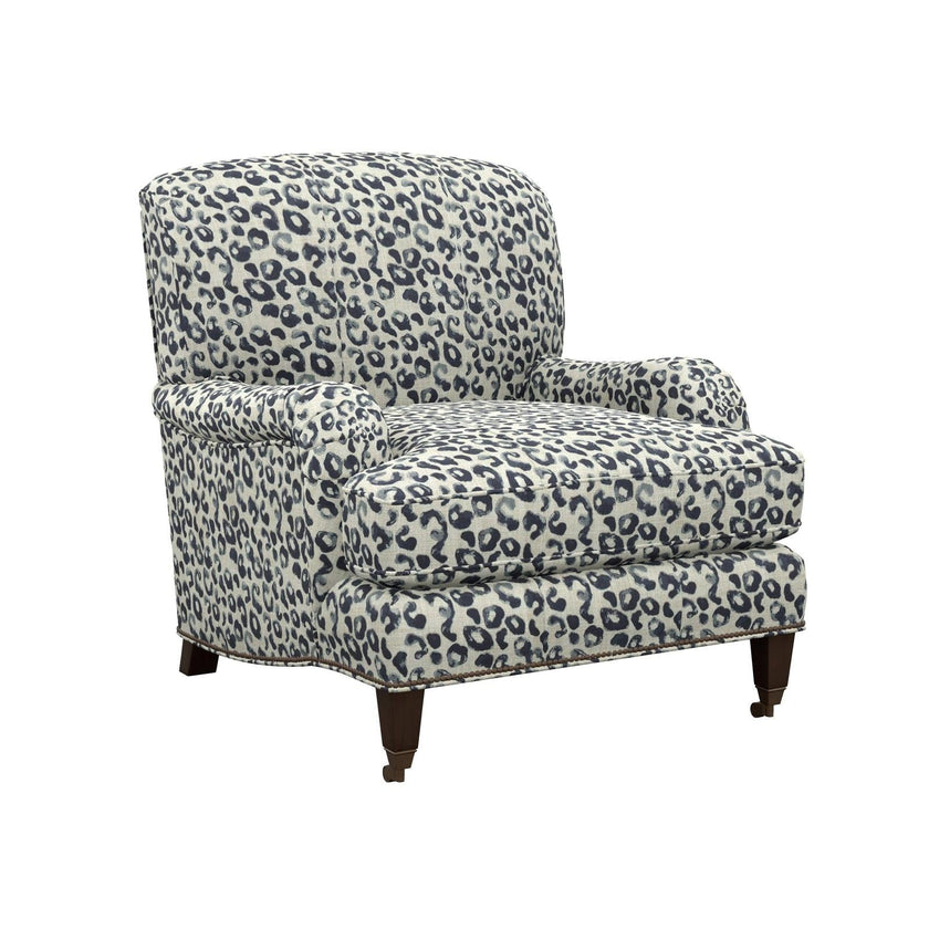 Barclay Butera Featured Upholstery Sydney Chair With Brass Casters