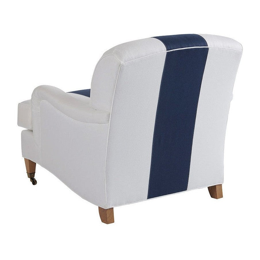 Barclay Butera Upholstery Sydney Chair With Brass Caster