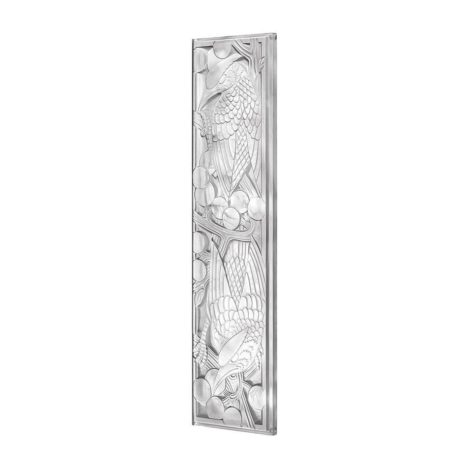 Lalique Merles Et Raisins Grand Decorative Panel Left