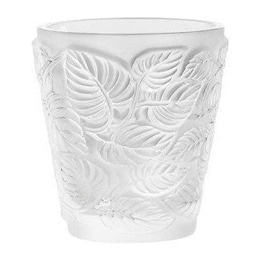 Lalique Feuilles Votive Clear