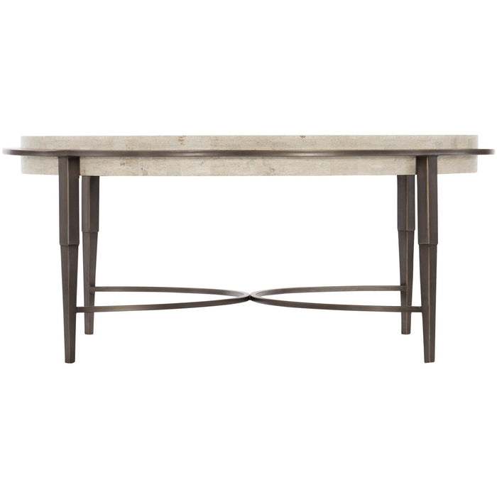 Bernhardt Barclay Metal Round Cocktail Table