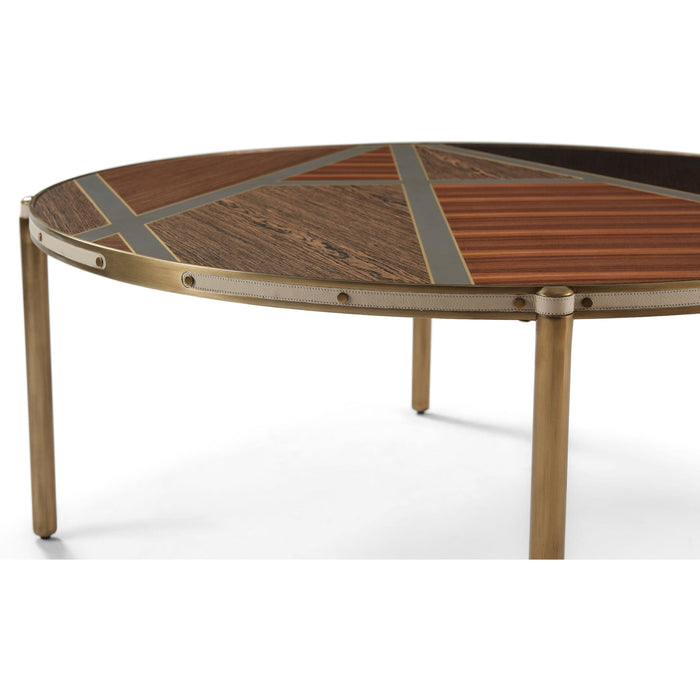 Theodore Alexander TA Iconic Round Cocktail Table Floor Sample