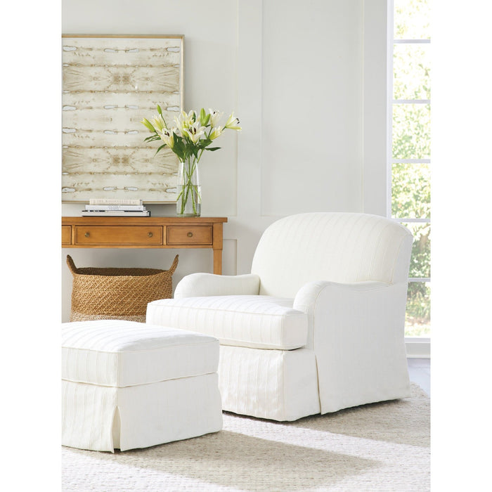 Barclay Butera Upholstery Woods Cove Ottoman