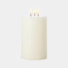 Global Views Unscented Wick Pillar Candle
